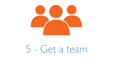 5 Get a team